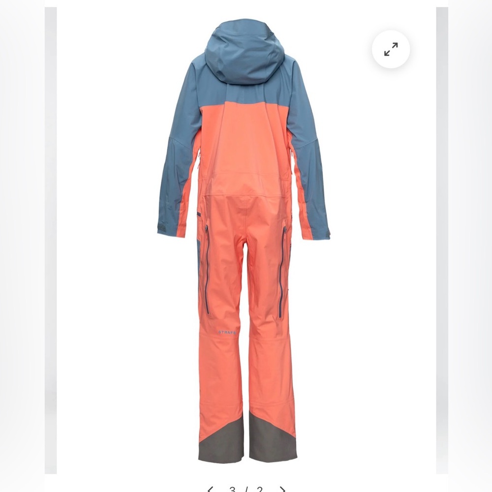 Strafe Women’s Sickbird One Piece Snowboard Ski Suit - size SMALL - Picture 16 of 16